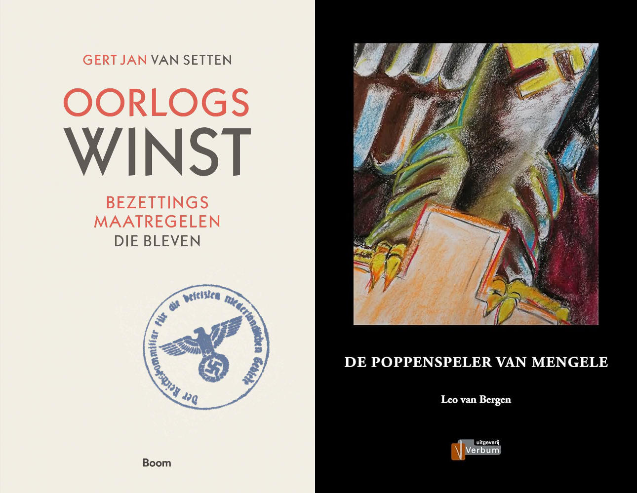 Twee keer een andere blik op de jaren 33-45;  Oorlogswinst en De poppenspeler van Mengele dwingen tot heroverwegen  